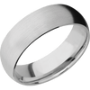 14K White Gold + Satin Finish