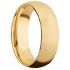 10K Yellow Gold + Satin Finish