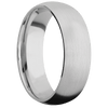 14K White Gold + Satin Finish