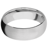 14K White Gold + Satin Finish