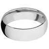 14K White Gold + Polish Finish